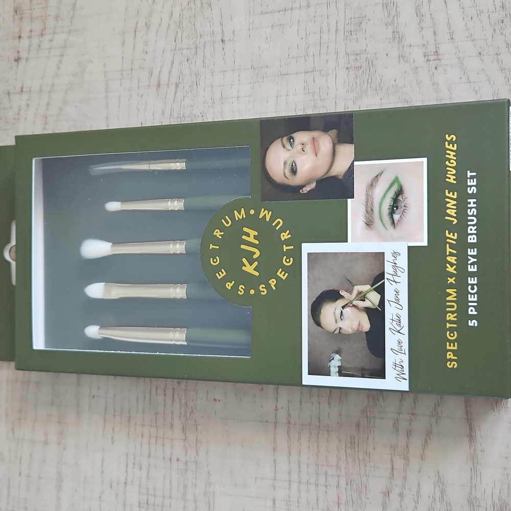 Spectrum Brushes Katie Jane Hughes 5 Piece Eye Brush Set
